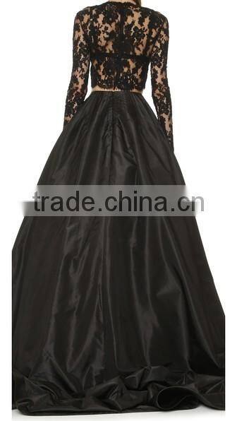 2016 evening skirt fashion flared ladies floor long skirt high waist pleated ladies skirtsOEM