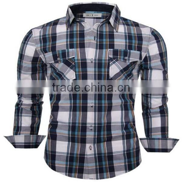 2016 new wholesale 2ply 100% cotton custom mens casual dress shirts