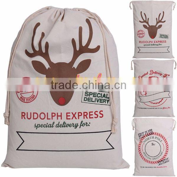 Wholesale personalized Christmas santa sack