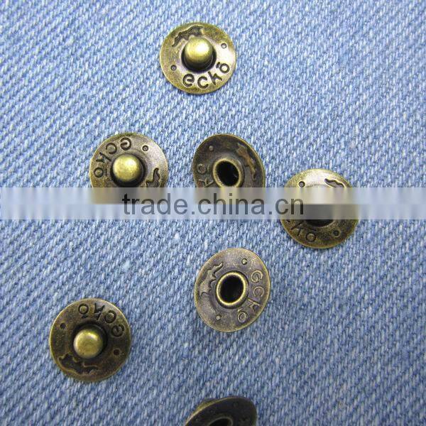 cheap and exquisite brass rivet for jeans