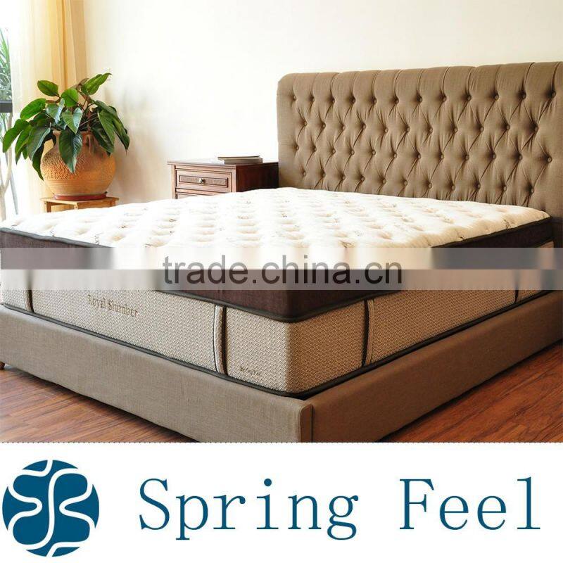 China OEM Factory Bedroom Furniture Pocket Spring Mattres