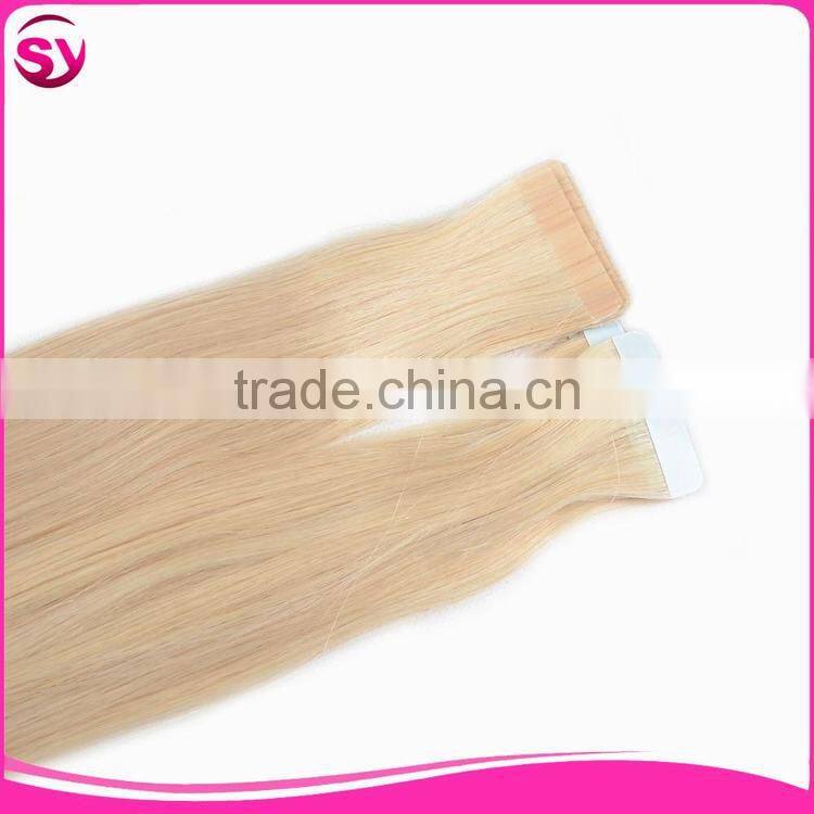 Wholesale Tape In Hair Extentions Natural Looking 100% High Grade Brazilian Human Tape Hair