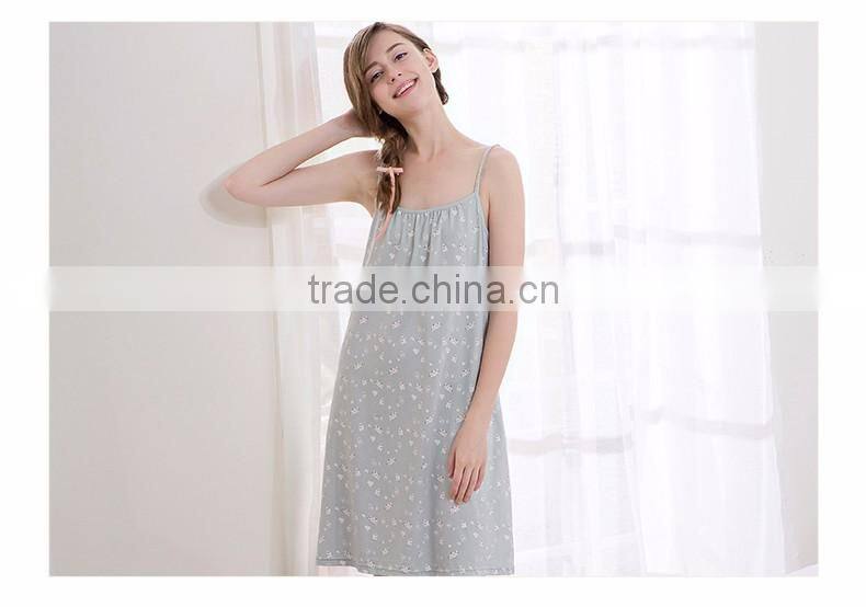 Wholesale china merchandise Qianxiu cotton enchanting night dress