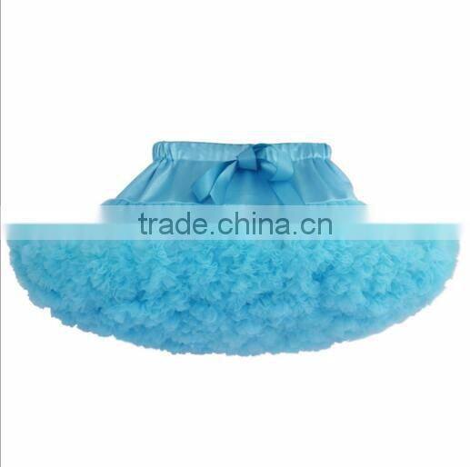 Top Quality Fancy Mini Lovely Skirt Baby Tutu Cake Smash Design Colorful Lace Chiffon Baby Girls Petti Skirts