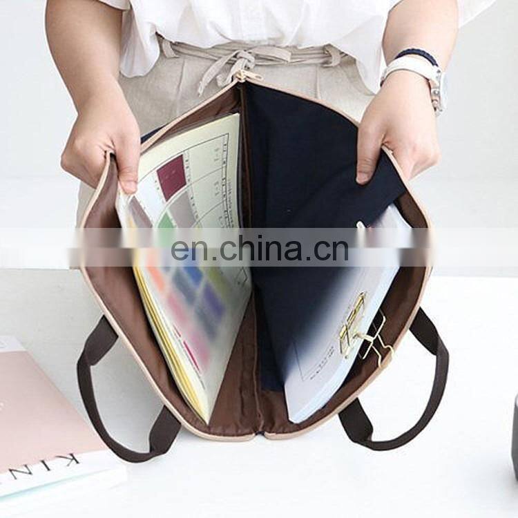 Nylon Briefcase Document Case Business Bag Laptop Bag For Lady