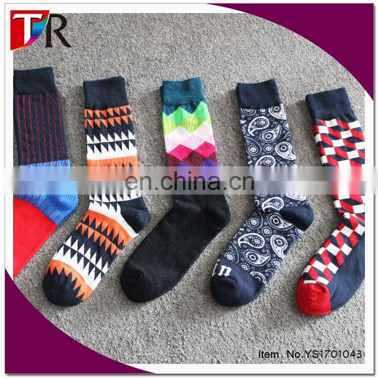 yiwu socks manufacturer custom double knitting chirstmas deer pattern women socks