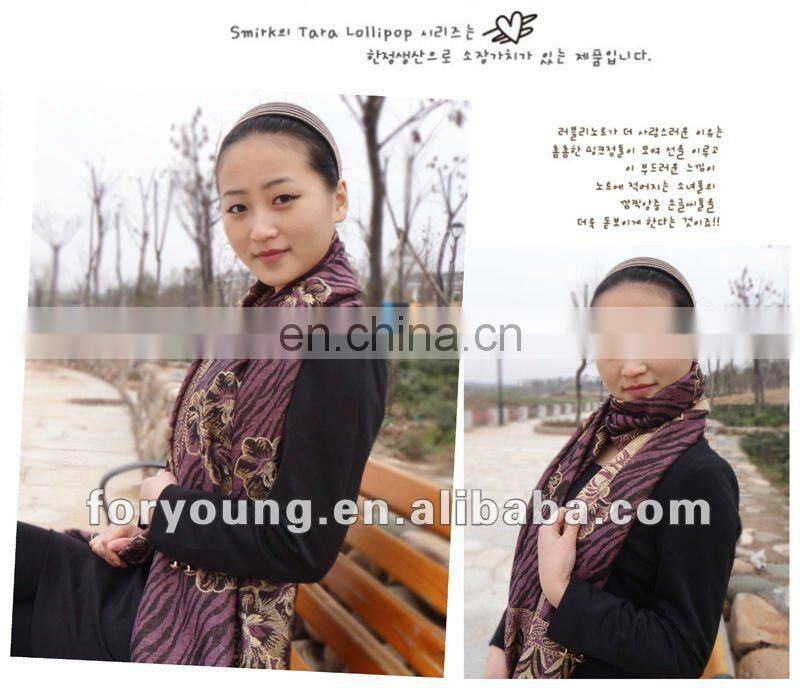 fashion floral pashminas shawls scarfs