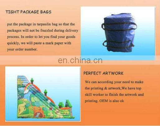 Chongqi cheap kids inflatable slide for sale
