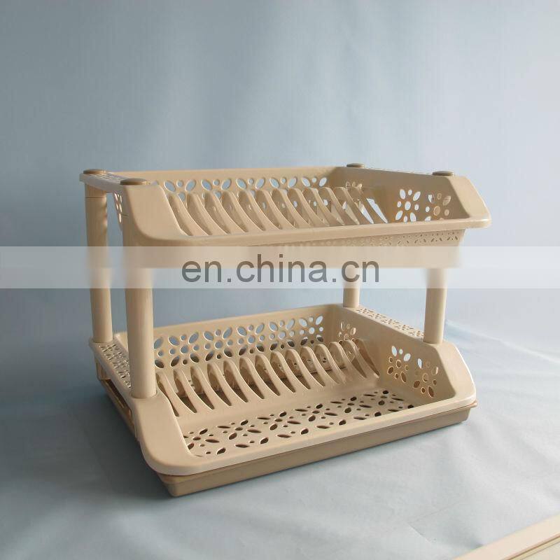 plastic dish vegetable kitchen multifuntional rack storage