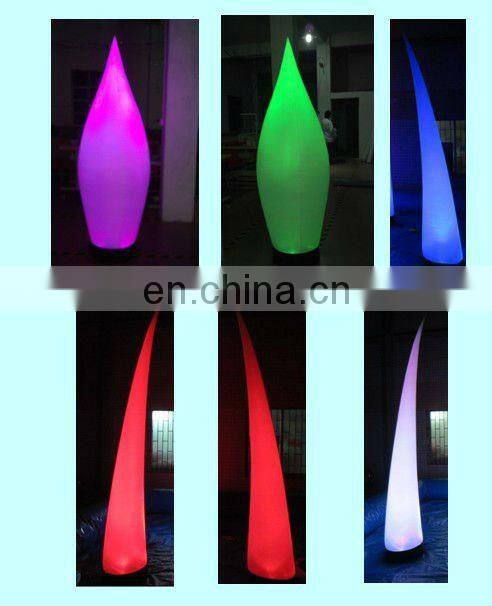 Lighting inflatable ball