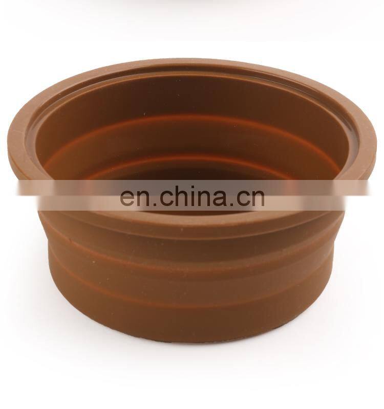 Pet Application Accessories Portable Dog Feeder Silica gel bowl(pro-environment silica gel)