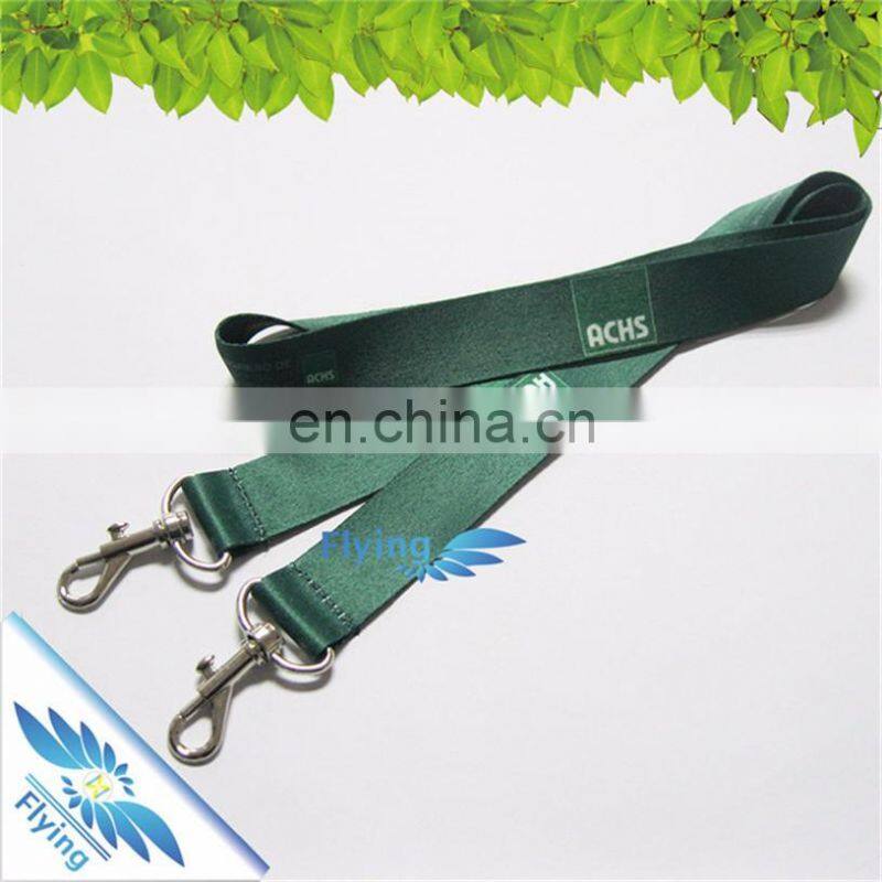 customized color print lanyard heat transfer lanyard cell phone strap with keychain hook