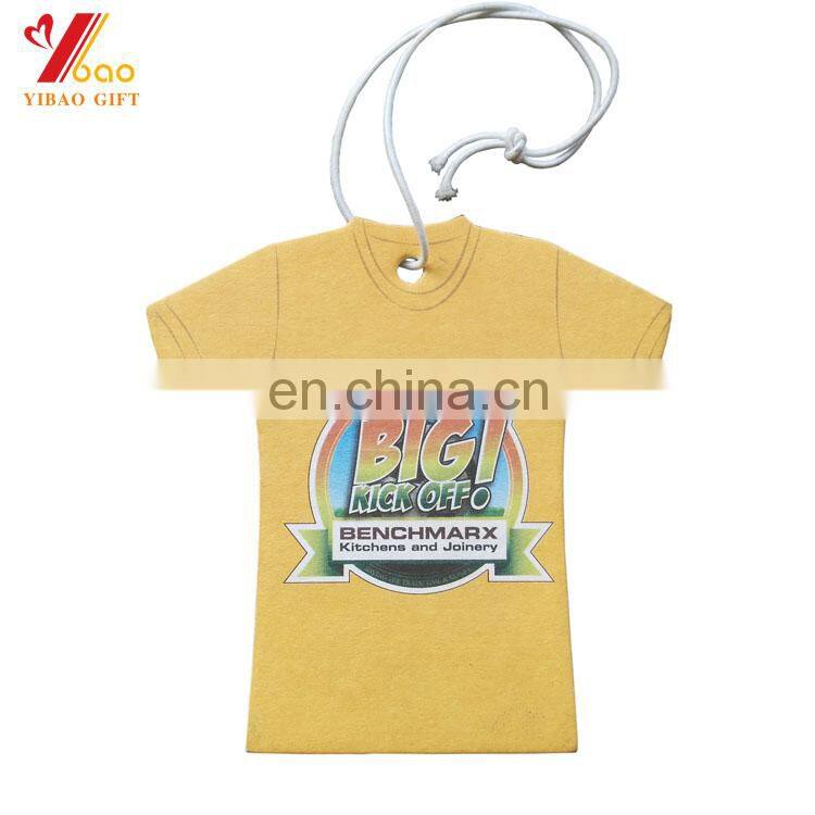 Wholesale factory price hanging paper air freshener with your own design logo