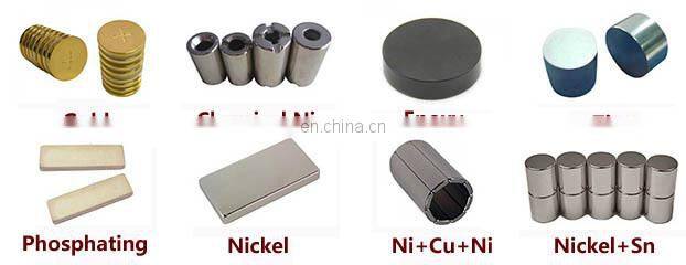 Cylindrical n50 neodymium magnets Dia 1/8"x3/8" Grade N50 large rare earth magnets for sale