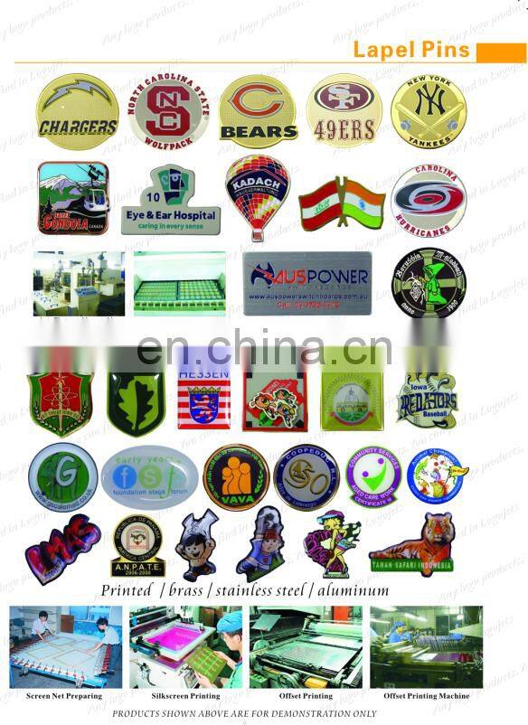 Promotional gift items custom cartoon anime jeans badge