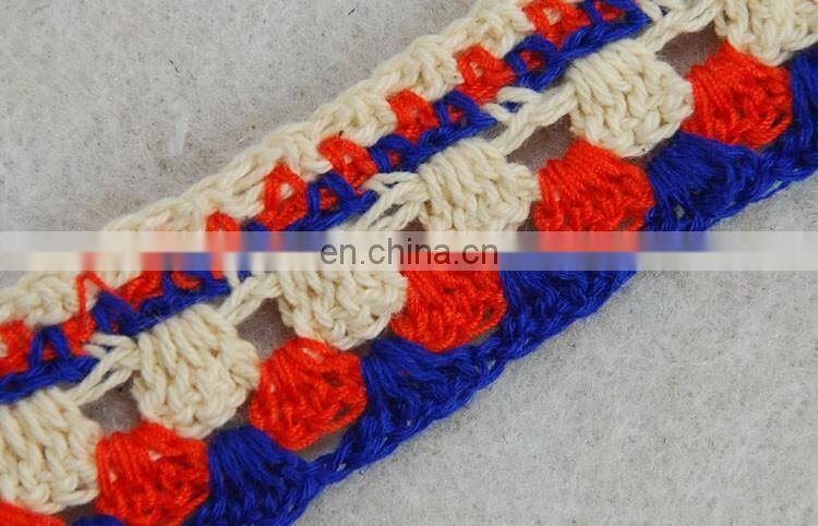 2017Double.M Fashion High Quality Colorful Handmade Trims For Garments