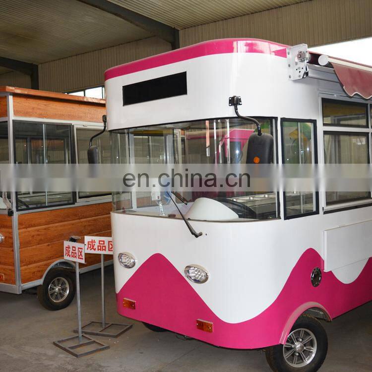 480cm Black traction food trailer / truck / add electric brake system