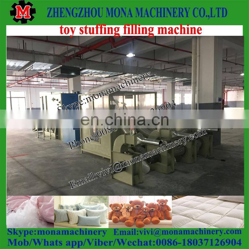 Easy operation ball fiber pillow filling machine/Stuffing cotton machine Cotton pillow filling machine