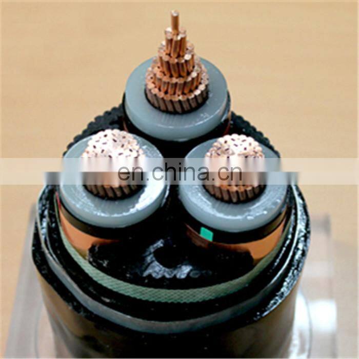 10KV 3 core 70mm2 150mm2 xlpe insulated steel tape aluminum cable