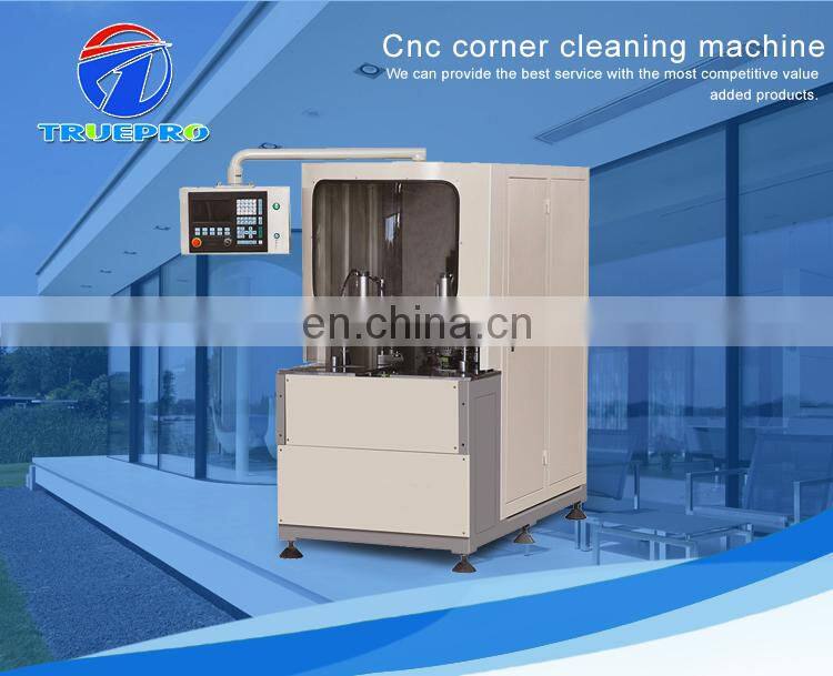 Single head upvc window glass cleaning machine