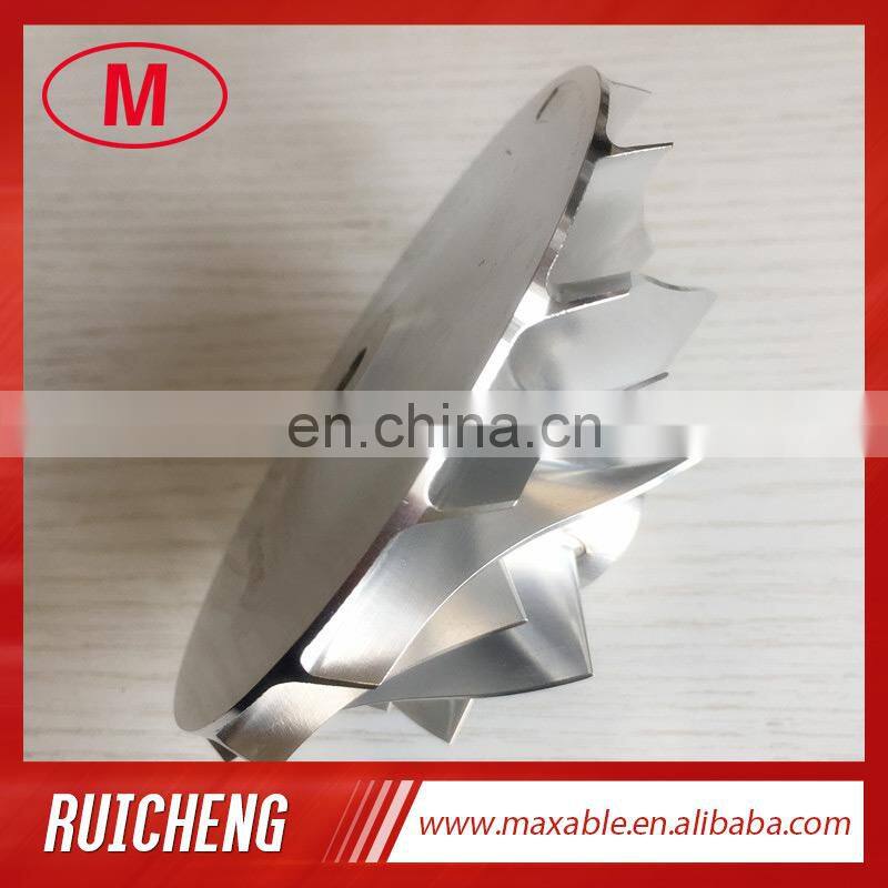 T88-34D 7+7 blades 69.67/95.00mm Turbocharger Billet/milling/aluminum 2618 compressor wheel for Greddy 49188-02700
