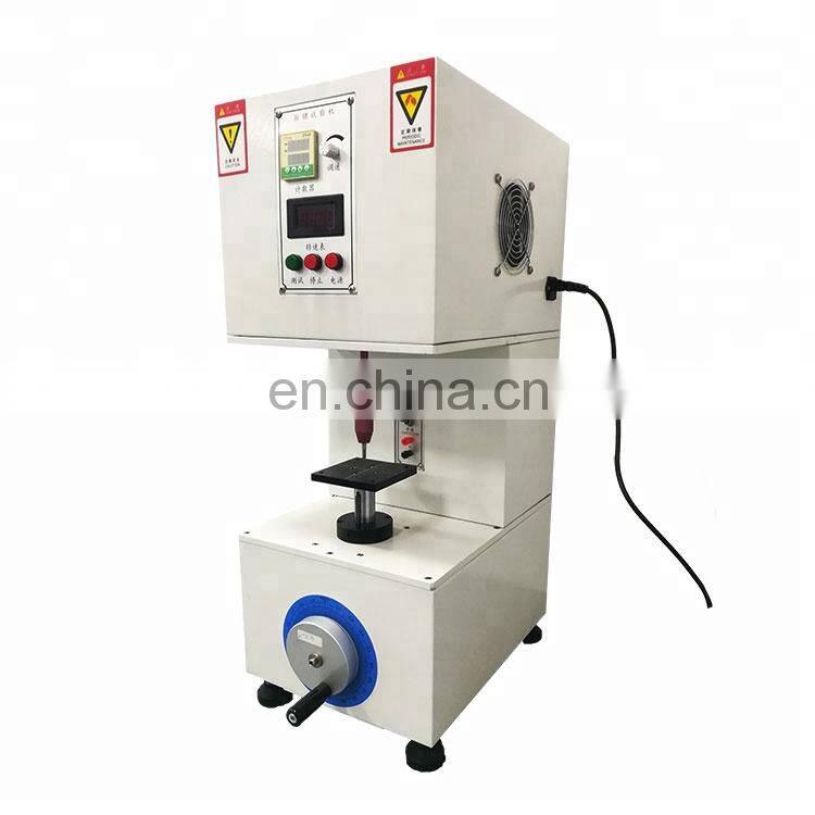 Economic and reliable equipment keyboard buttons plastic button life test instrument