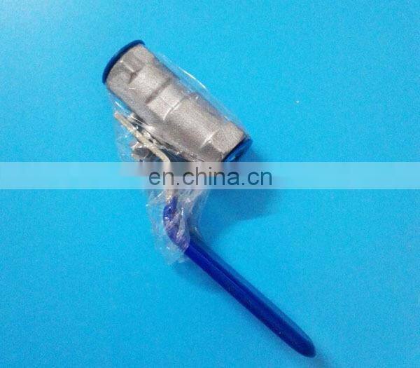 2pc ball valve SS304 SS316 small water switch stainless steel ball valve