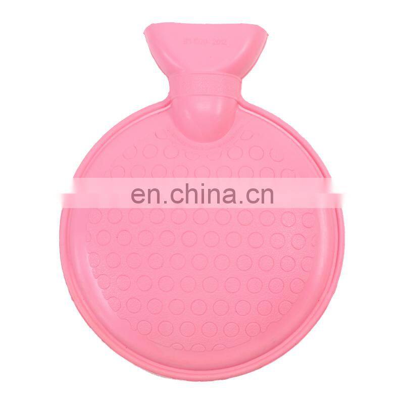 Silicone Rubber Hot Water Bottle,500L British Standard Colorful Rubber Hot Water Bottle