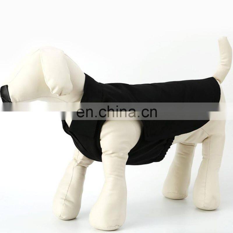 Warm Waterproof Clothes Dog Jacket Polo Collar Pet Dog Winter Clothes