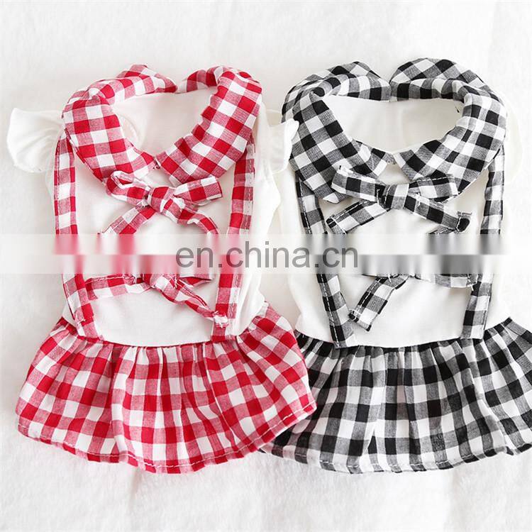 Best selling pet shop summer luxury pet clothes party wedding dress