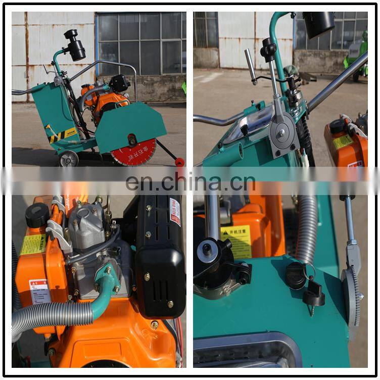 Gasoline/diesel asphalt concrete road cutting machine for sale