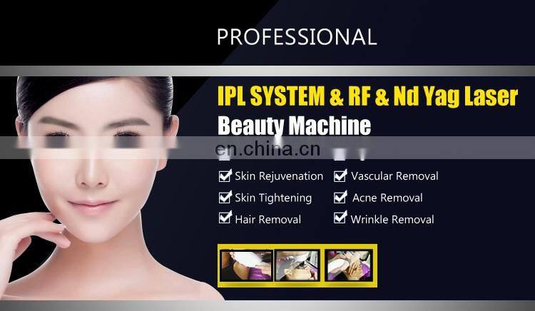 Professional ipl opt shr / RF / Laser ipl hair removal machine