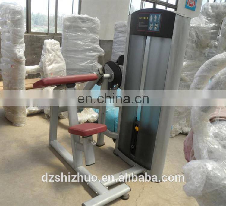 High quality Life line fitness pin loaded gym equipment Biceps and triceps exercise machine LA53