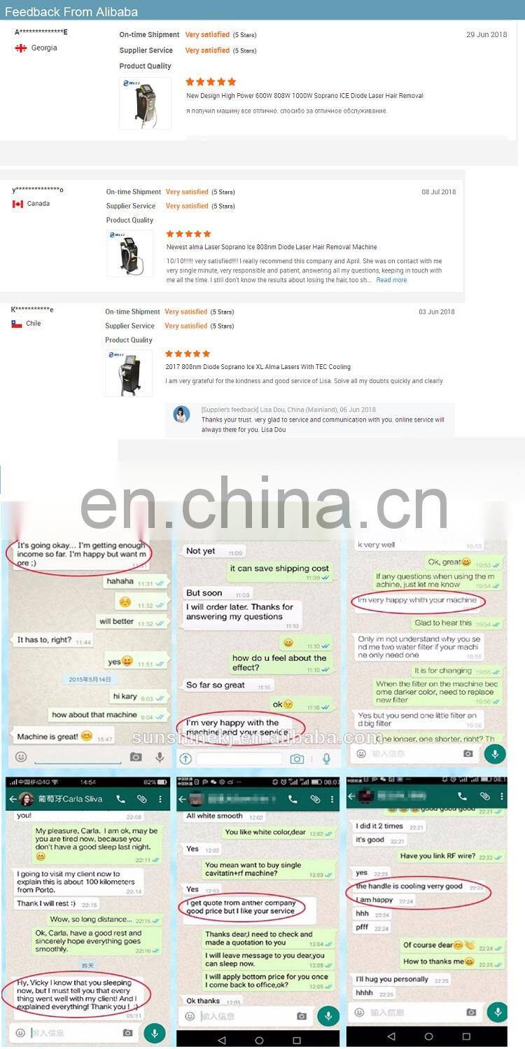 lasted TUV approved Depilacion Laser Diodo 755 808 1064 and Medical Laser 808 For White Hair for sale