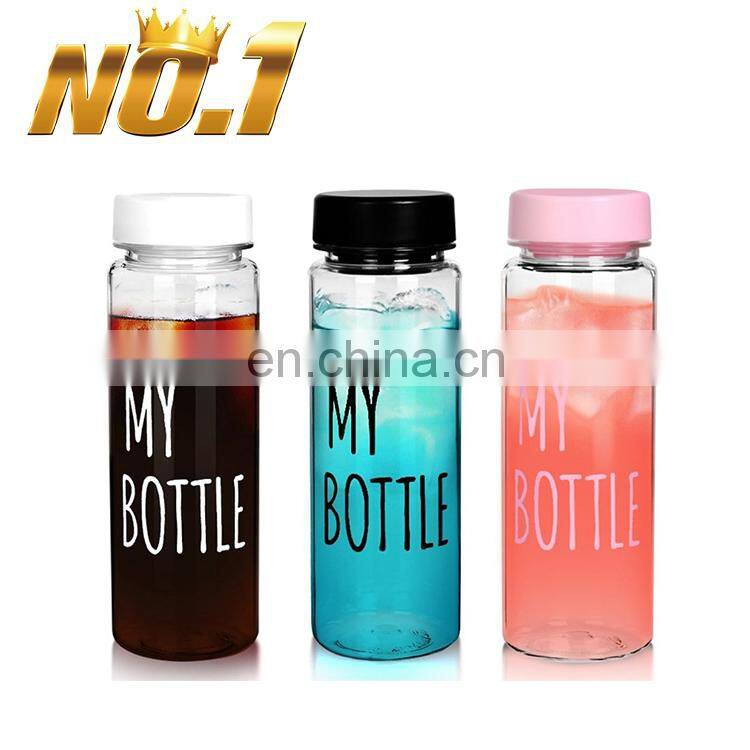 Football gifts eco friendly milk ruly my plastic bottle for water 500ml