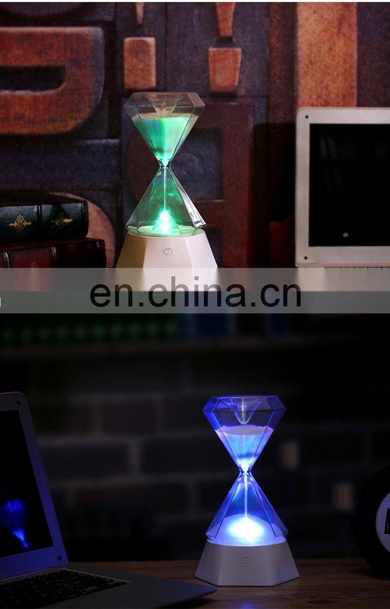 Sandglass sleep-assistant night lamp touch sensor night light for kids room