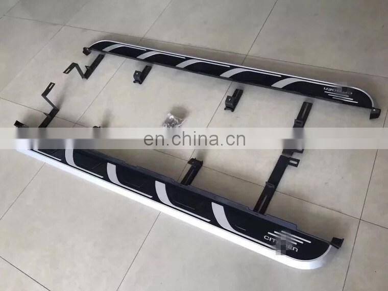 4x4 Auto Accessories Modified Side Foot Step Pedal aluminum  Running Board for Citroen 2018 C5 Universal Type