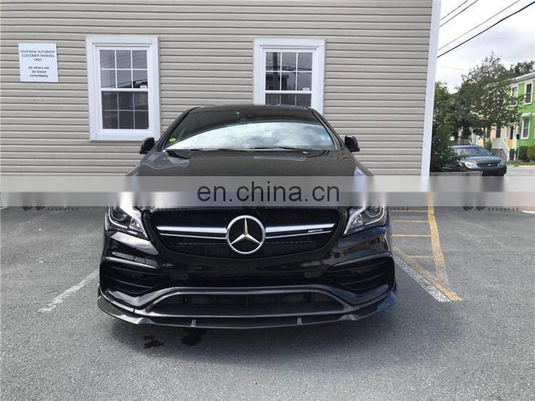 Carbon fiber revoz&port style wide body kit for Mercedes Benz cla45 class w117 front lip rear lip side skirts fender spoiler