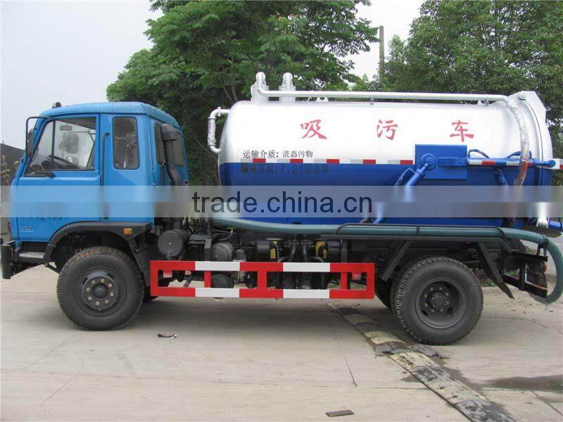7000 liters vacuum pump suck truck