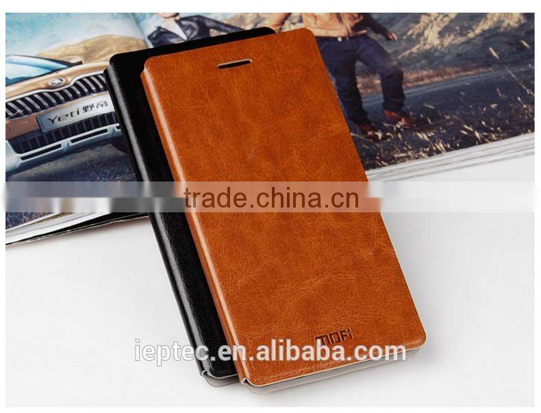 MOFi Luxury Mobile Phone Cases for OPPO R5, OPPO R8107, Retro Leather Flip Phone Cover