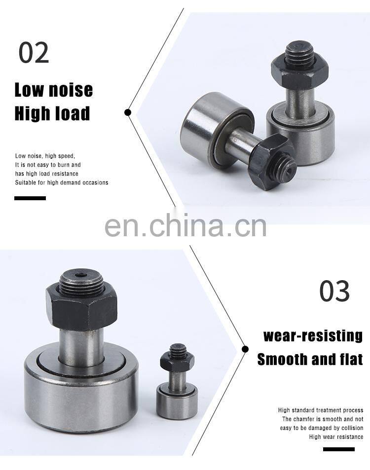 KR40 KRV40 CF18 wholesale stud-type cam follower bolt-type bolt type needle roller bearing