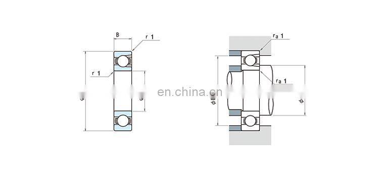 70x150x35mm full balls deep groove BL314 ball bearing BL 314