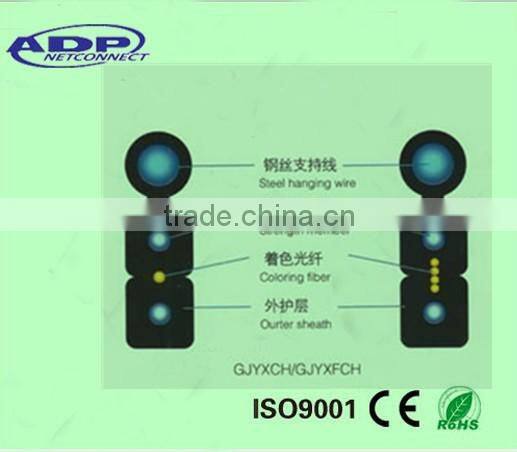 Self-supporting FTTH Fiber Optical Cable GJYXCH g657A Fiber