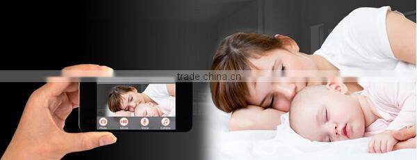 Home security camera system,with G-sensor,automatically adjusting video sequence