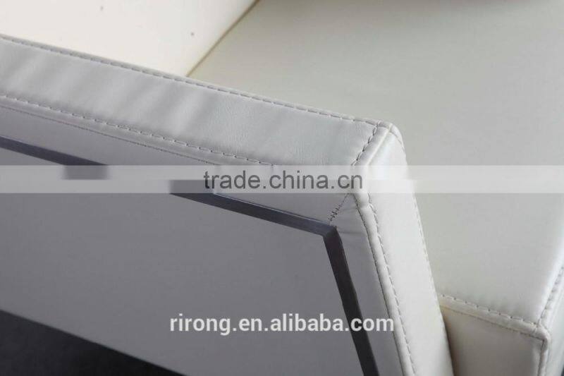 Pashmina leather armrest furniture living room sofa set 8059