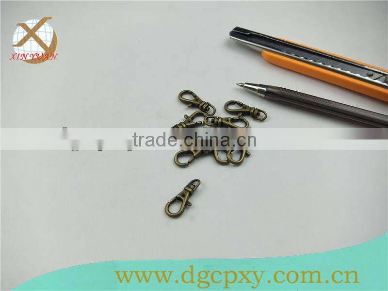 antique brass metal swivel bolt snap hooks