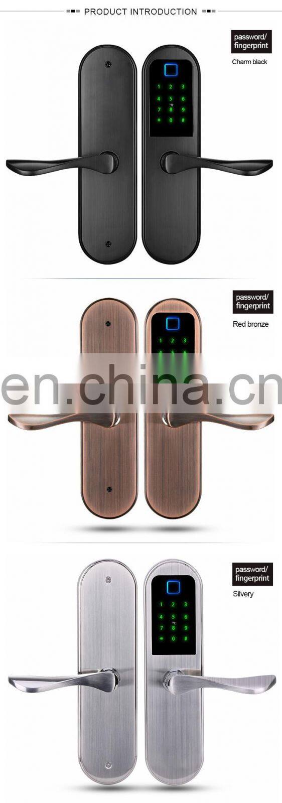 Apartment Zinc Alloy Password Fingerprint Security Smart Lock