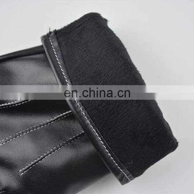 Wholesale Winter Warm Guantes De Cuero Para Moto