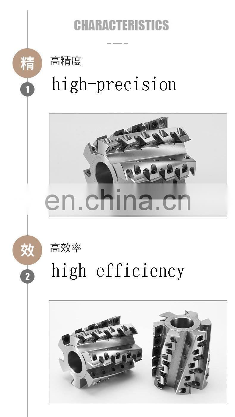 LIVTER Abandonment type spiral cutter head steel body overlord cutter head