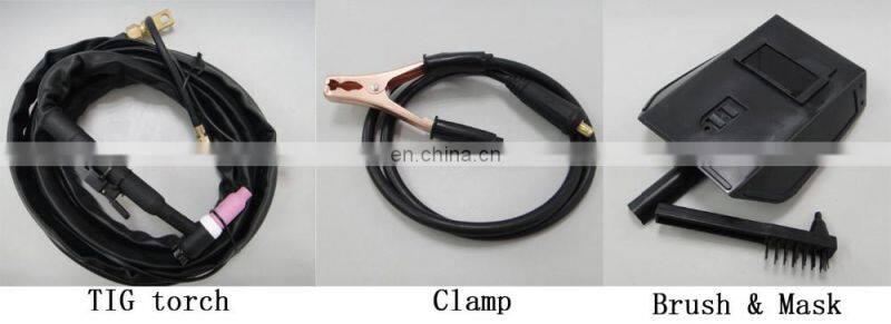 High frequency Chinese AC/DC TIG welder WSE-250 mosfet aluminum welding machine